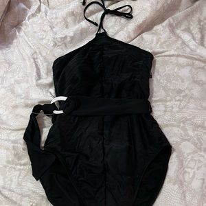 Traje de baño negro M 8-10
